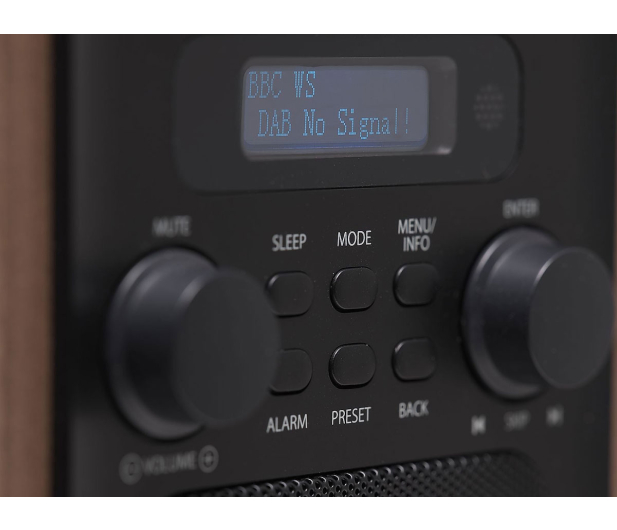 Denver Radio retro DAB+/FM Denver DAB-48 drewno+szary front - 1535079 - zdjęcie 5